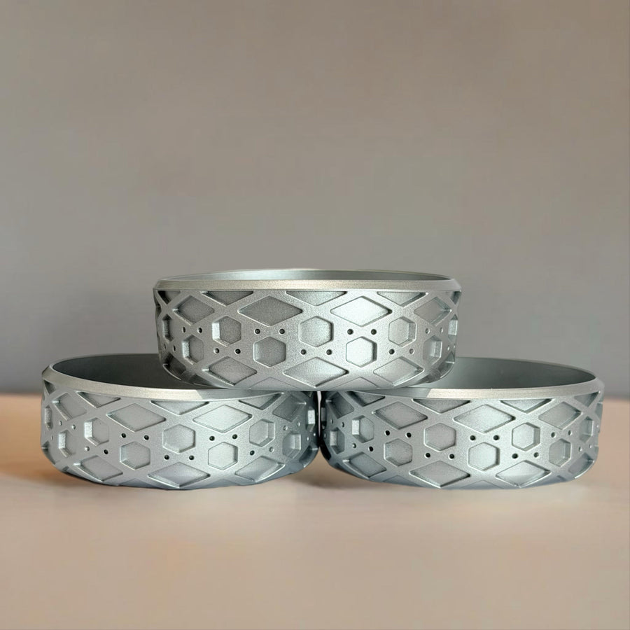 Stanley Cup Boot – Silver Metallic 3.25” Waffle Shorty Boot Waffle Boots™