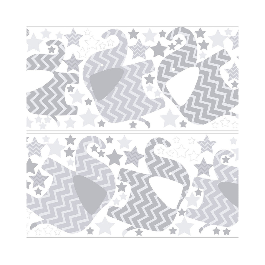 WallPops Elephants - a Ton of Love Wall Art Kit 78 Pieces