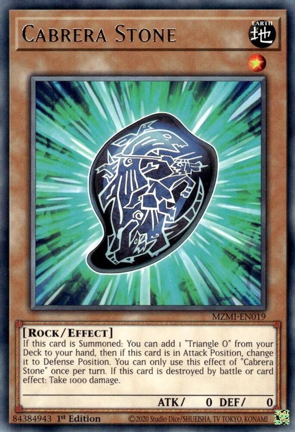 Cabrera Stone | MZMI-EN019