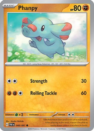 Phanpy 048/091 - SV Paldean Fates