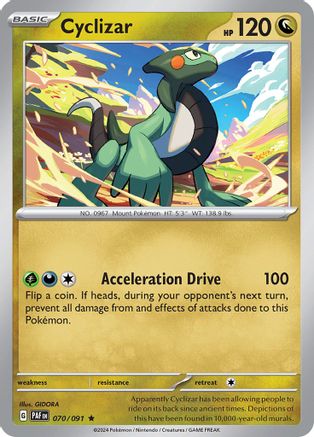 Cyclizar 070/091 - SV Paldean Fates Reverse Holofoil