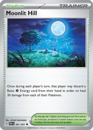 Moonlit Hill 081/091 - SV Paldean Fates Reverse Holofoil