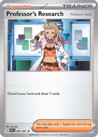 Professor's Research 087/091 - SV Paldean Fates