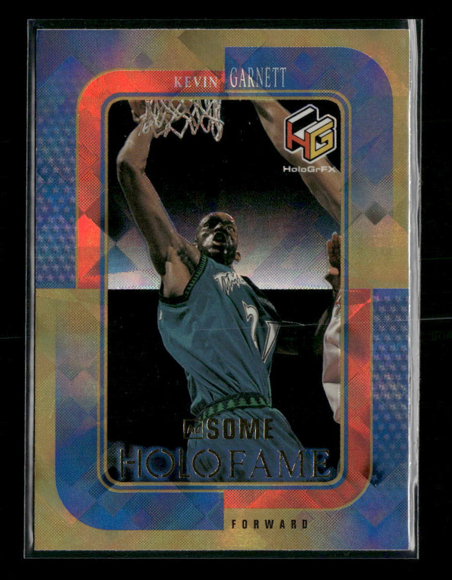 1999-00 Upper Deck HoloGrFX HoloFame Gold Kevin Garnett #HF-6
