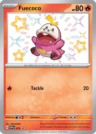 Fuecoco 079 - SV Scarlet & Violet Promo Cards Holofoil