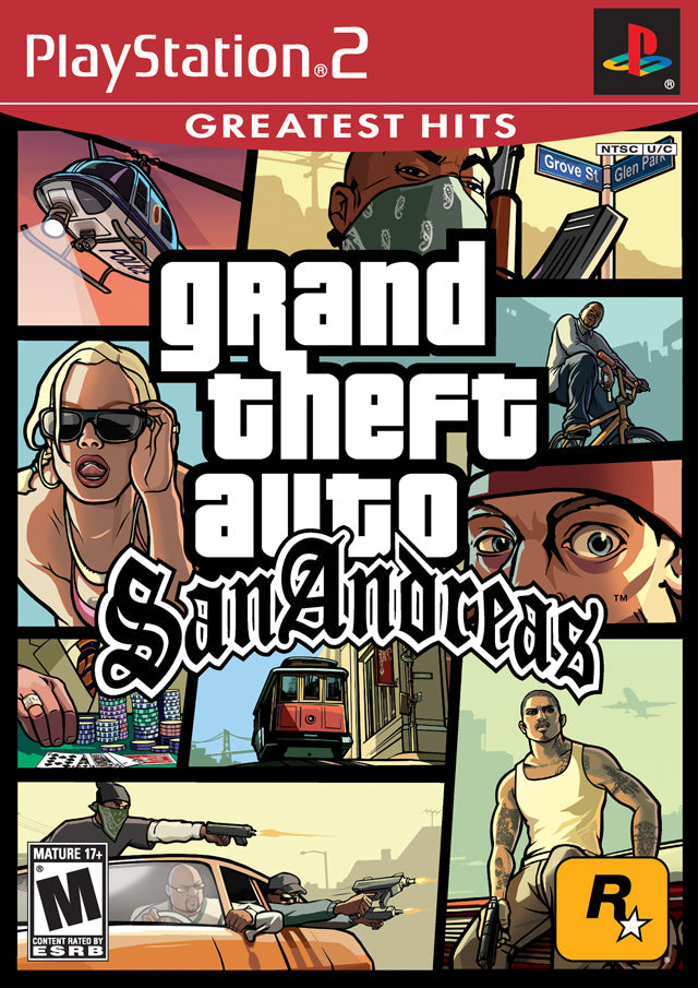 Grand Theft Auto: San Andreas (Greatest Hits) (Playstation 2)