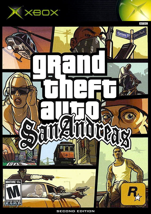 Grand Theft Auto: San Andreas (Second Edition) (Xbox)