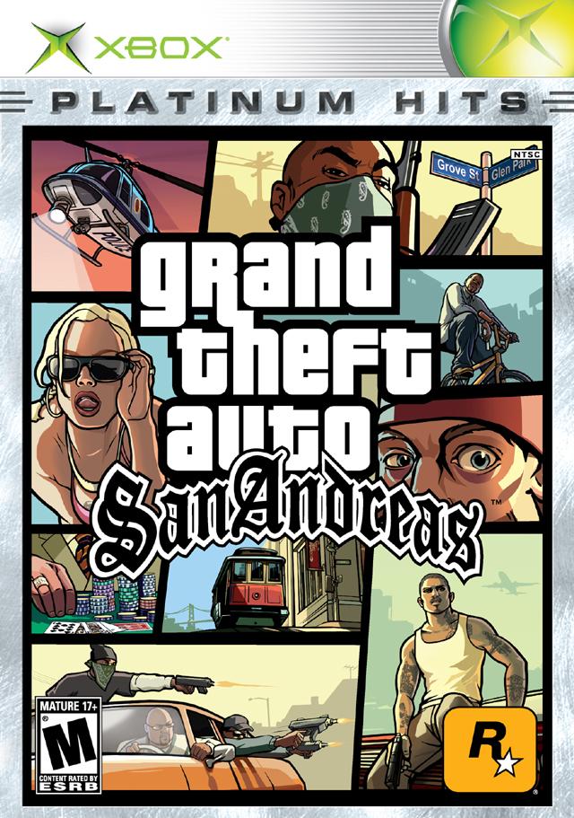 Grand Theft Auto: San Andreas (Platinum Hits) (Xbox)