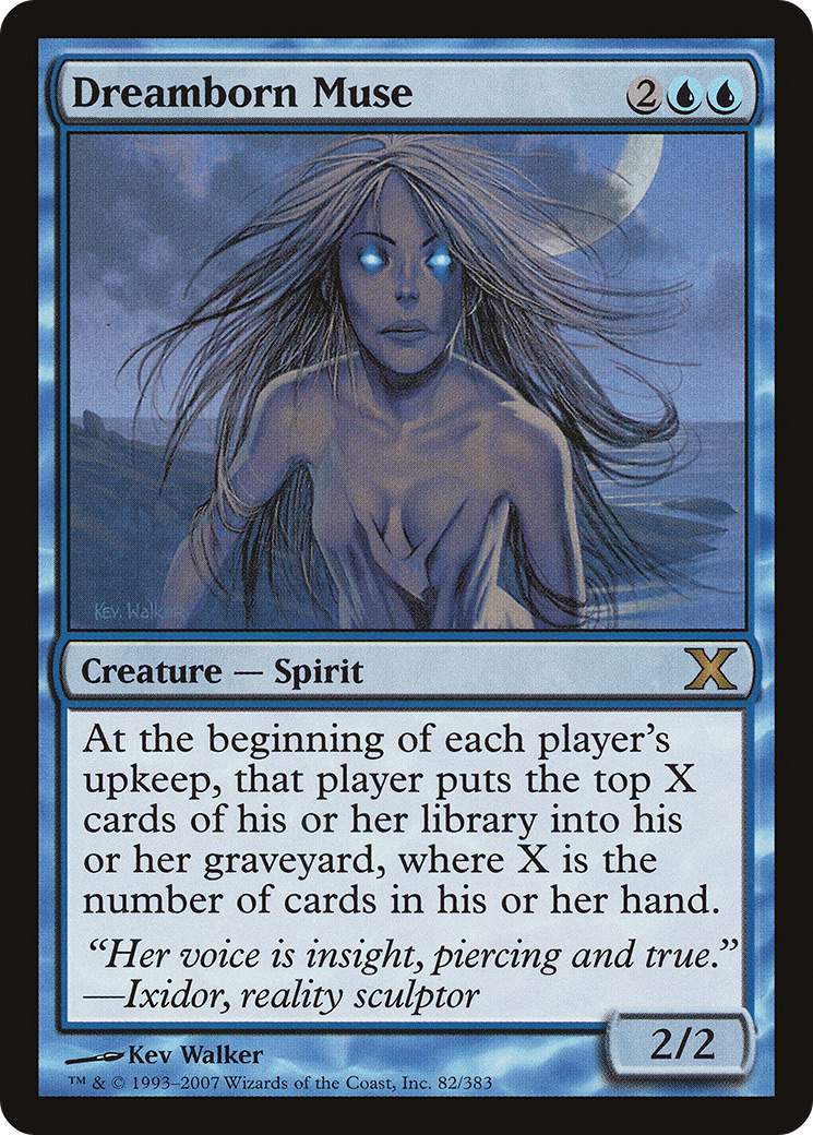 Dreamborn Muse (10E-082) - Tenth Edition Foil