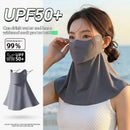 Womens Half-Face Breathable UV-Protective Sun Mask