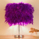 Feather bedroom cute girly night light