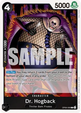 Dr. Hogback (OP06-090) - Wings of the Captain Foil