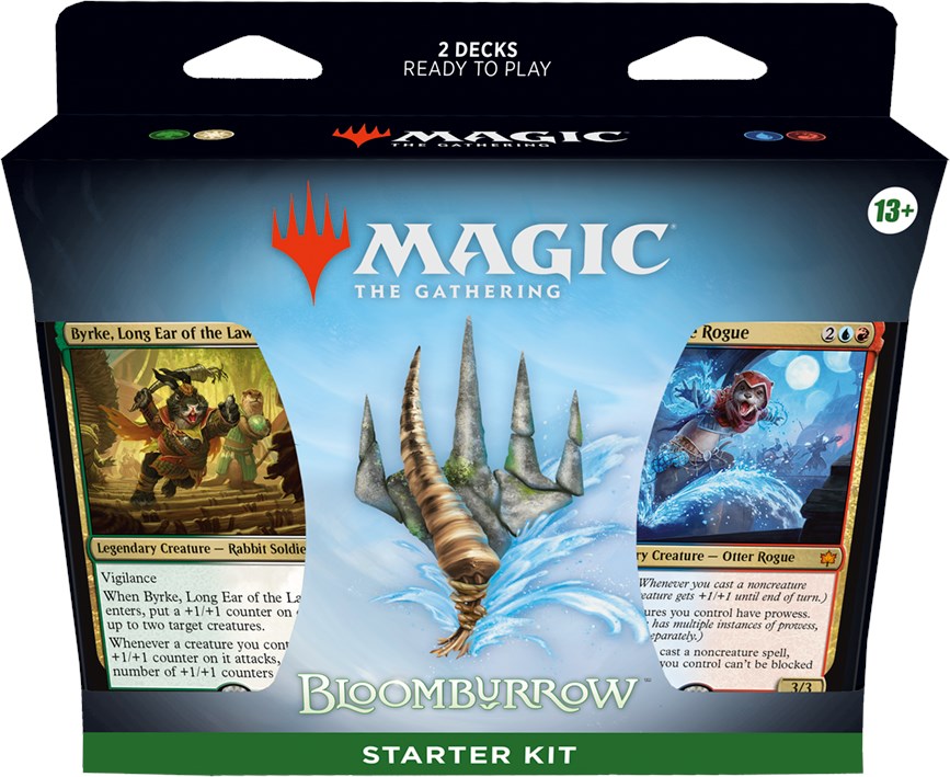mtg bloomburrow gift cards Magic The Gathering: Starter Kit: Bloomburrow