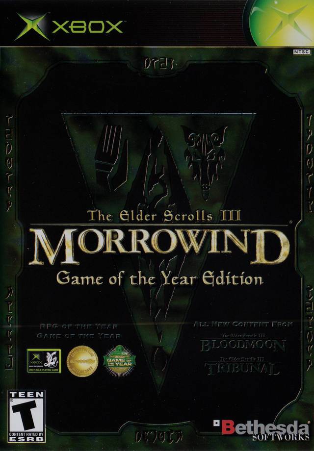 The Elder Scrolls III: Morrowind Game Of The Year Edition No Map (Xbox)