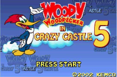 Woody Woodpecker in Crazy Castle 5 (Gameboy Advance)