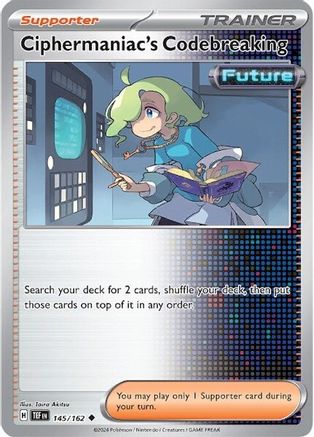 Ciphermaniac's Codebreaking 145/162 - SV05 Temporal Forces Reverse Holofoil