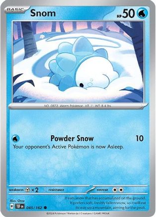 Snom 045/162 - SV05 Temporal Forces Reverse Holofoil