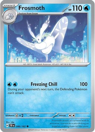 Frosmoth 046/162 - SV05 Temporal Forces Reverse Holofoil