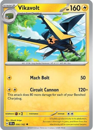 Vikavolt 056/162 - SV05 Temporal Forces Reverse Holofoil