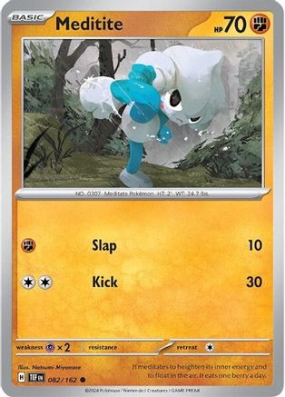 Meditite 082/162 - SV05 Temporal Forces Reverse Holofoil