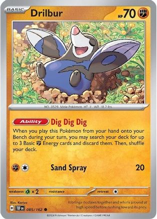 Drilbur 085/162 - SV05 Temporal Forces