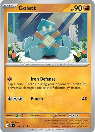 Golett 087/162 - SV05 Temporal Forces Reverse Holofoil