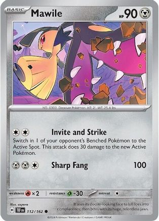 Mawile 112/162 - SV05 Temporal Forces Reverse Holofoil