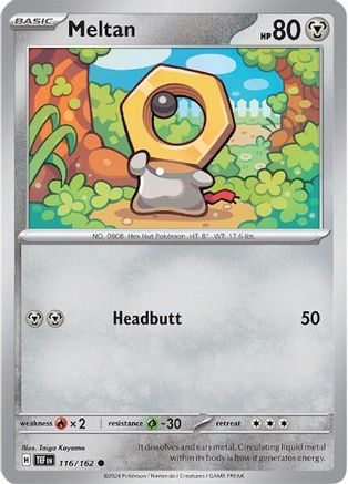 Meltan 116/162 - SV05 Temporal Forces Reverse Holofoil
