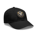 Department of Government Efficiency (DOGE) Dad Hat with Leather Patch (Round)