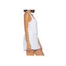 Nike Womens White Sleeveless Scoop Neck Top, Size Large