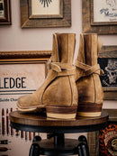 American-style Vintage Pointed-toe  Boots Mens Suede Boots