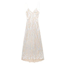Women's Metal Foil Printed Underwear Dress