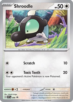 Shroodle 099 - SV Scarlet & Violet Promo Cards Holofoil