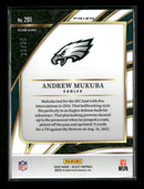 2025 Panini Select Tie-Dye Prizm Andrew Mukuba #/25 #291