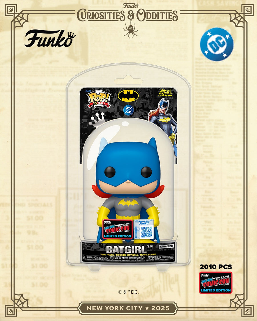 NYCC 2025 Official Convention Exclusive LE2010 DC Classic Batgirl Clamshell (Arrives October 2025)