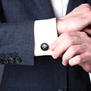 Tourbillon Luxury Punk Style Cufflinks