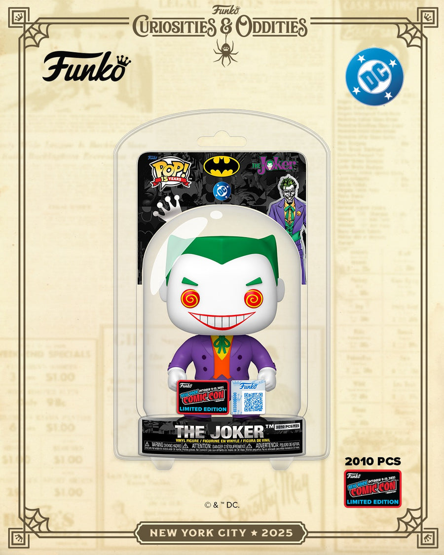 NYCC 2025 Official Convention Exclusive LE2010 DC Classic Joker Clamshell (Arrives October 2025)