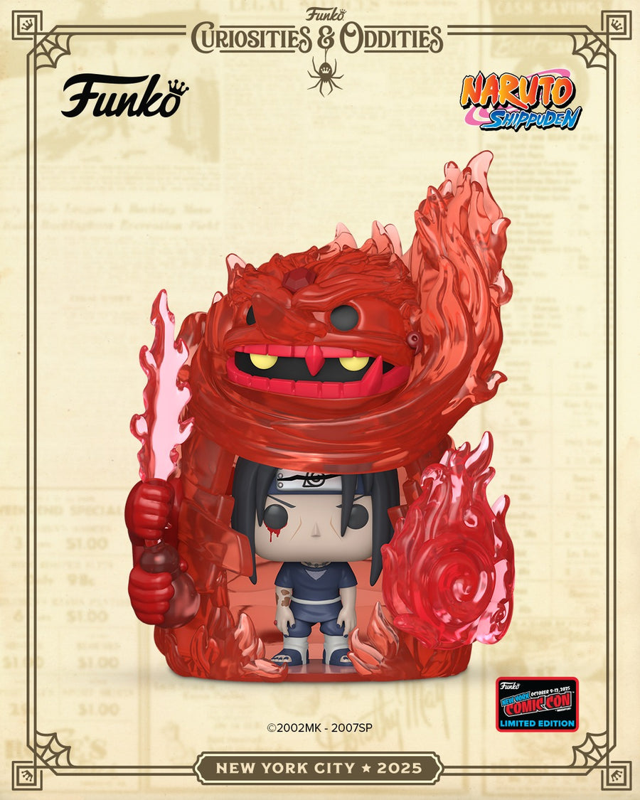 NYCC 2025 Official Convention Exclusive Naruto Shippuden POP! Moment Itachi (Susano’o) with Soft Protector (Arrives October 2025)
