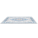 6x9FT VintageÊArea Rug Modern Non Slip Carpet Boho Low Pile Soft Rug Waterproof Machine Washable Rug for Living Room BedroomÊKitchen Dining Room Under