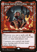 Birgi, God of Storytelling // Harnfel, Horn of Bounty (KHM-311) - Kaldheim: (Showcase)