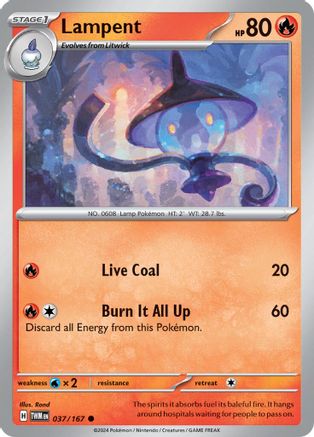 Lampent 037/167 - SV06 Twilight Masquerade