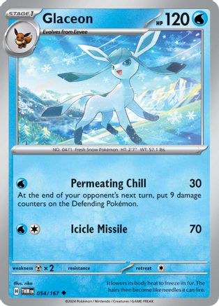 Glaceon 054/167 - SV06 Twilight Masquerade