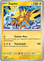 Zapdos 065/167 - SV06 Twilight Masquerade Holofoil