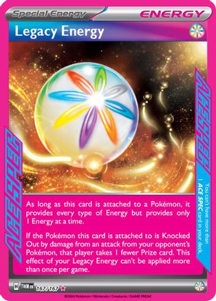 Legacy Energy 167/167 - SV06 Twilight Masquerade Holofoil