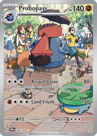 Probopass 182/167 - SV06 Twilight Masquerade Holofoil