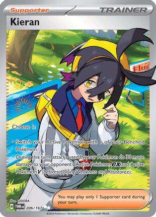 Kieran 206/167 - SV06 Twilight Masquerade Holofoil
