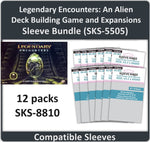 "Legendary Encounters: An Alien Deck Building Game" + Expansion Compatible Sleeve Bundle (8810 X 12)