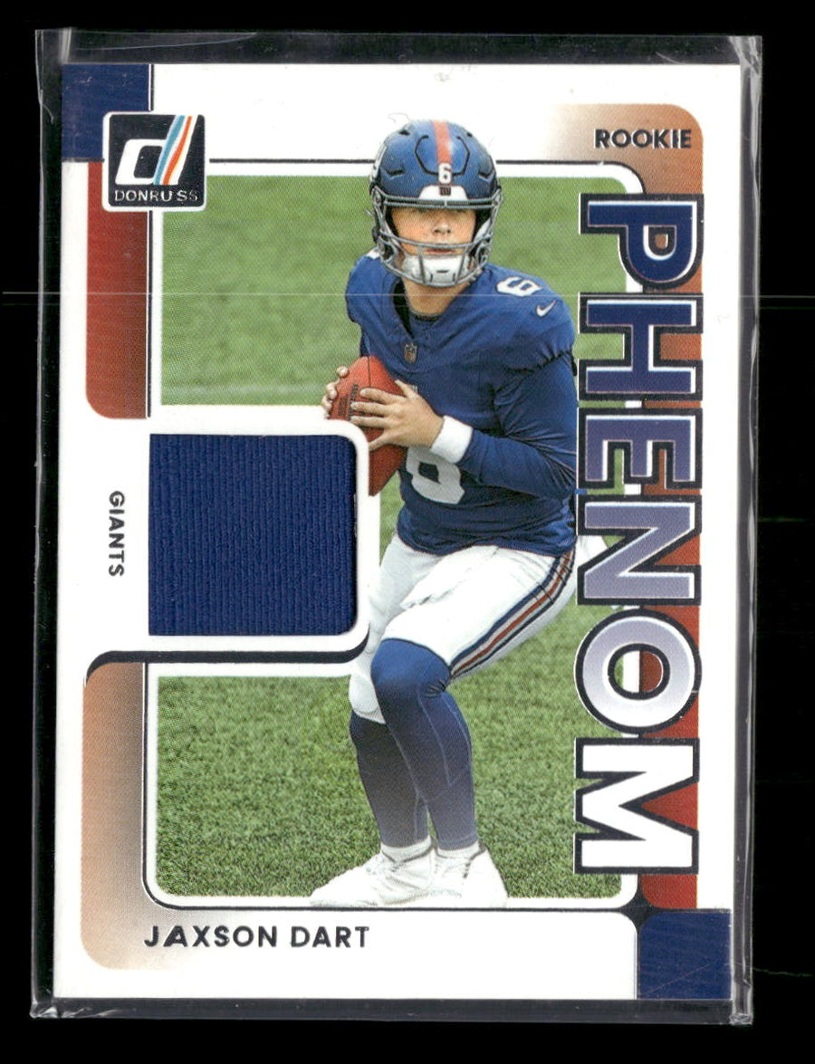 2025 Donruss Rookie Phenom Jerseys Jaxson Dart #RPJ-JDT