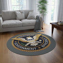 Department of Government Efficiency (DOGE) Round Rug