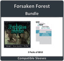 "Forsaken Forest" Compatible Card Sleeve Bundle (8810 X 2)